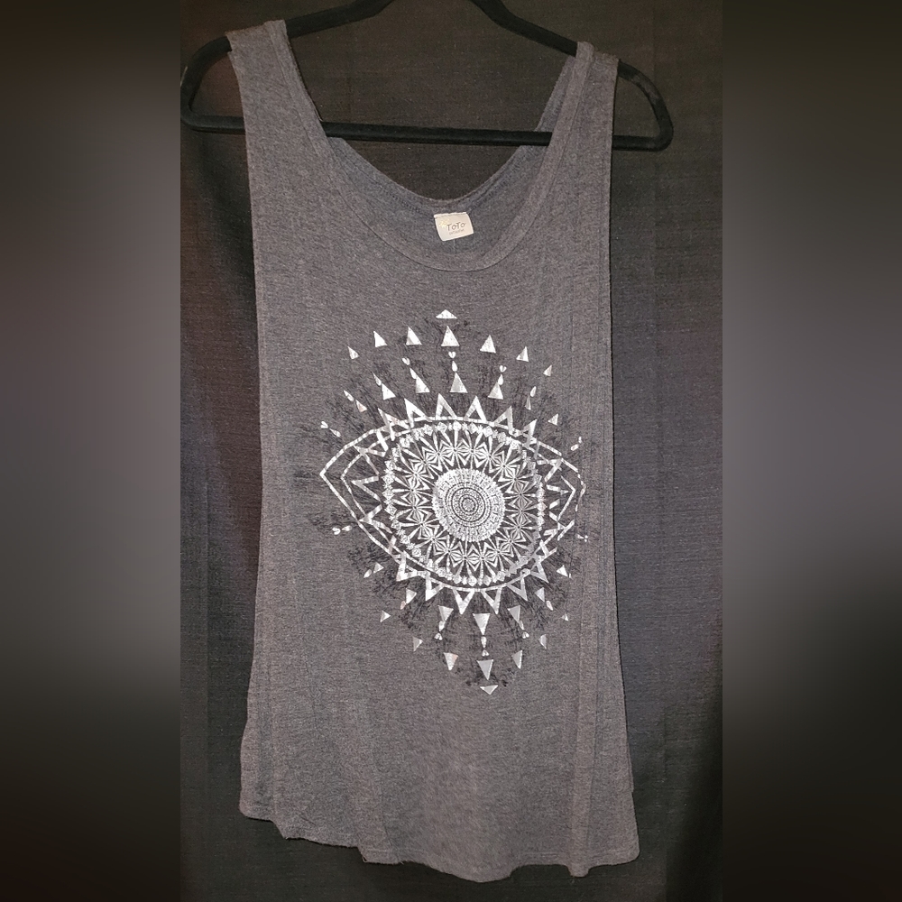 Geometric tank top